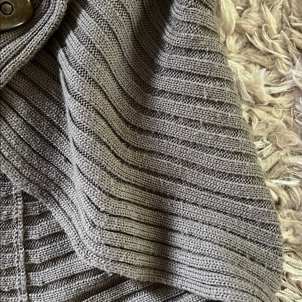 Taupe/ Brown NORTHLAND Ribbed Sweater - Picture 16 of 16